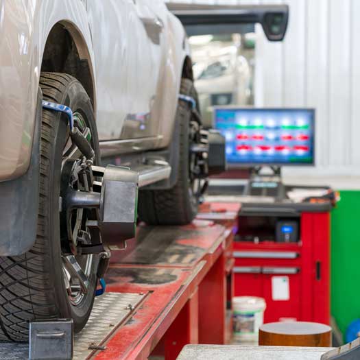 Hjulstillingskontroll