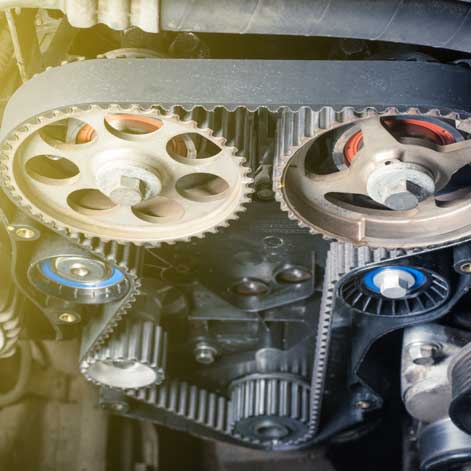 replacing the timing belt